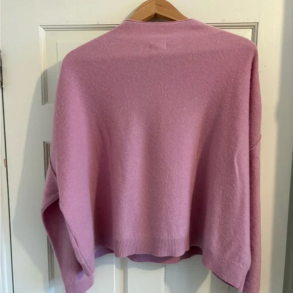 Pilcro Alani Pink Sweater Size L - Picture 6 of 8